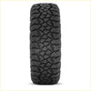 Black rubber DELIUM TERRA RAIDER AT-X 285/50 R20 tire with aggressive deep tread for off-road performance