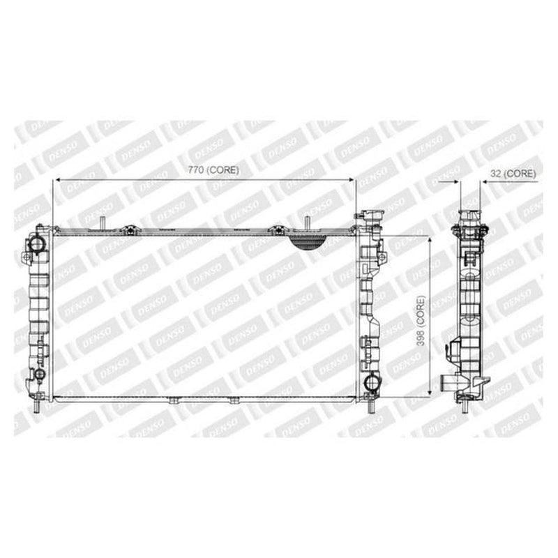 Denso Radiator 221-7002