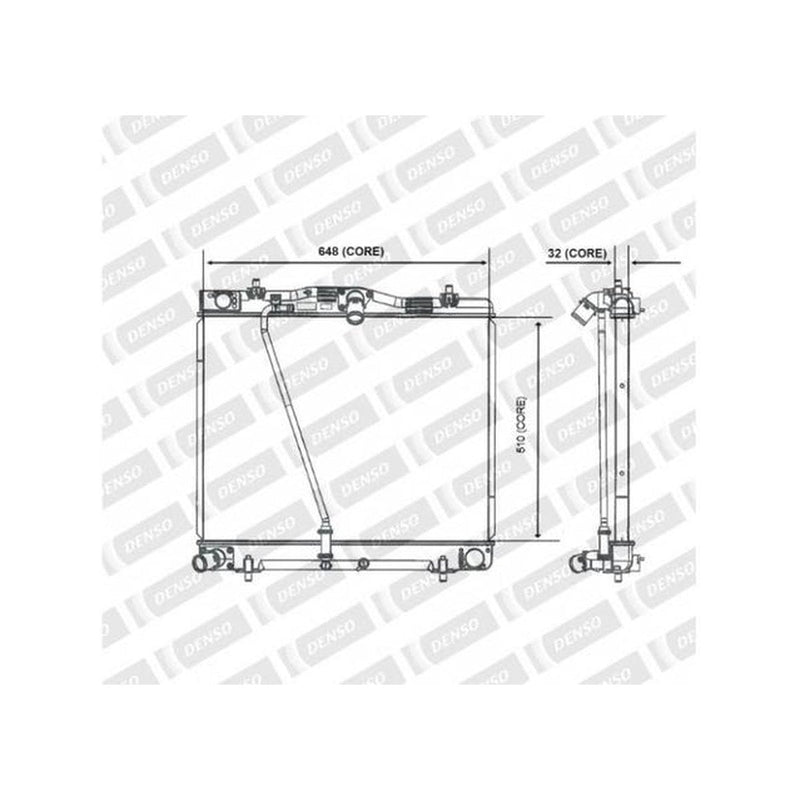 Denso Radiator A221-A368