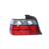 APG All Crash Black Red/Clear Tail Lamp Passenger Side