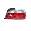 APG All Crash Black Red/Clear Tail Lamp Drivers Side