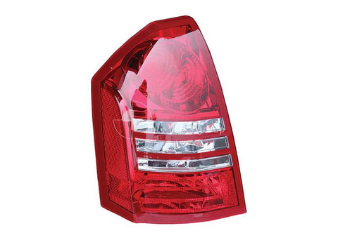 APG All Crash Black Red/Clear Tail Lamp Passenger Side