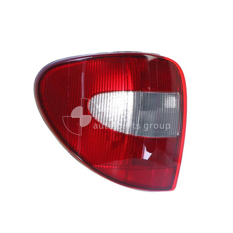 APG All Crash Black Red/Clear Tail Lamp Passenger Side