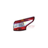 APG All Crash Black Red/Clear Tail Lamp Drivers Side