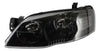 APG All Crash Black Halogen Head Lamp Drivers Side