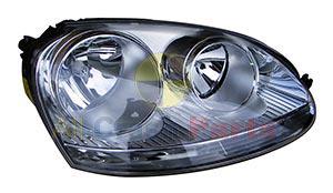 APG All Crash Chrome Head Lamp Drivers Side Certified