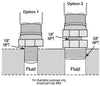 Derale 190 Deg F Electric Fan Switch Kit (1/8 & 3/8 Npt)