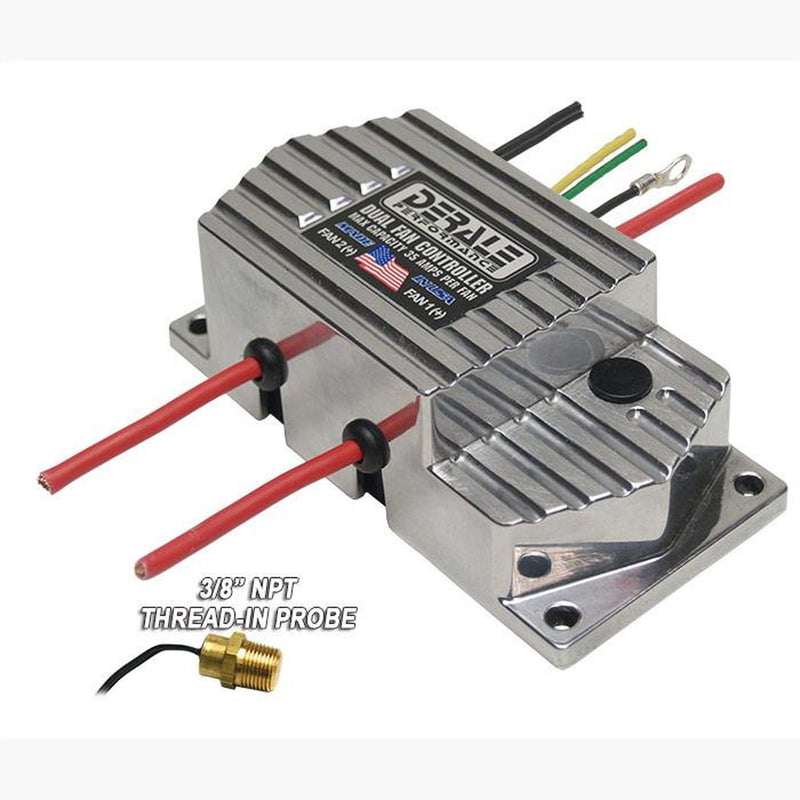 Derale High Amp Adjustable Dual Fan Controller (3/8"