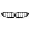 Bumper Grille to suit BMW 4 Series F32 F33 F36 Gloss Black — image 1