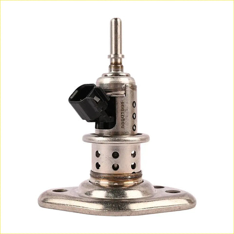 Silver metallic diesel exhaust fluid injector with black connector and perforated body for colorado 28l 2017 2022