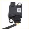 Black plastic diesel particulate matter module sensor for ford super duty with qr code label and multicolored wiring