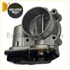 Silver metallic diesel throttle body assembly with circular air intake and black connector for mitsubishi pajero sport l200