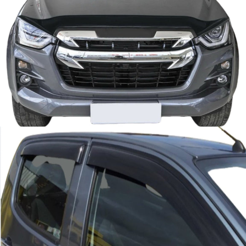Isuzu D-Max Weathershields Bonnet Guard (2021-2023)