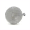 Silver circular mesh reflector with gray plastic bracket for dome light on nissan navara d21 d22 datsun 720 1986-2004