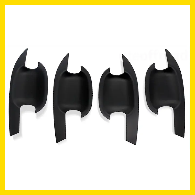Door Bowl Inserts Holden Colorado 2012-2020 Matte Black