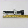 Black and silver metallic door check strap hinge latch for Mitsubishi Triton l200 car door handle with a sleek finish