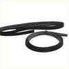 Black rubber weather stripping seal for door glass run channel fit nissan datsun 510 240z 1200 b110 b210