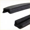 Black rubber weather stripping seals for door glass run channel fit nissan datsun 510 240z 1200 b110 b210