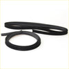 Black rubber weather stripping seal door glass run channel for Nissan Datsun 620 720 2WD 1965-1986 backside view
