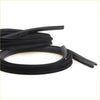 Black rubber weather stripping seal for door glass run channel set for nissan datsun 620 720 2wd 1965-1986