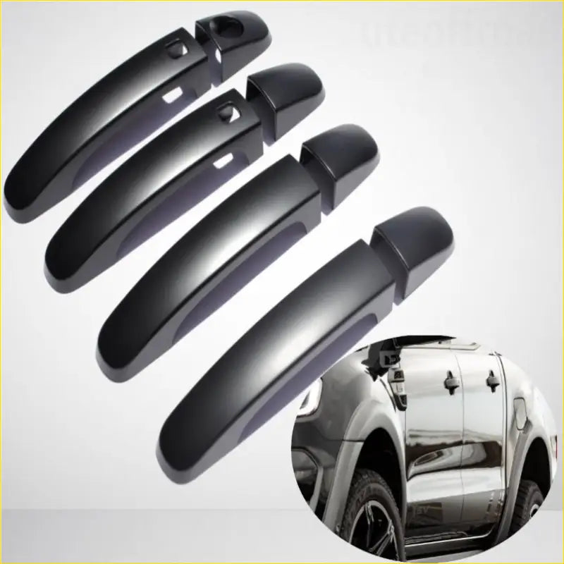 Door Handle Covers Ford Ranger PX1 PX2 PX3 2012-2021 / Everest - Plastic Trim
