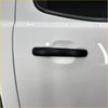 Black matte finish door handle cover for white ford ranger px1 px2 px3 2012-2021 and everest vehicle