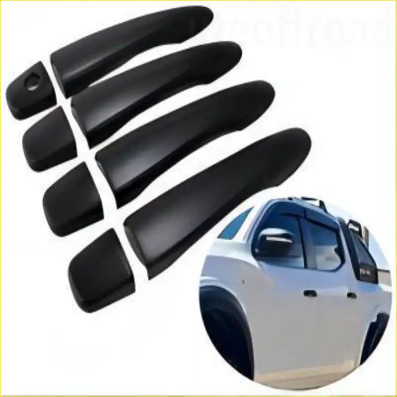 Door handle covers Nissan Navara NP300 2015-2020 Matte Black