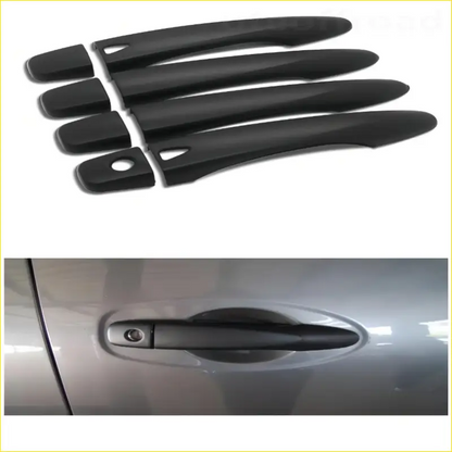 Door handle covers Nissan Navara NP300 2015-2020 Matte Black Smart key
