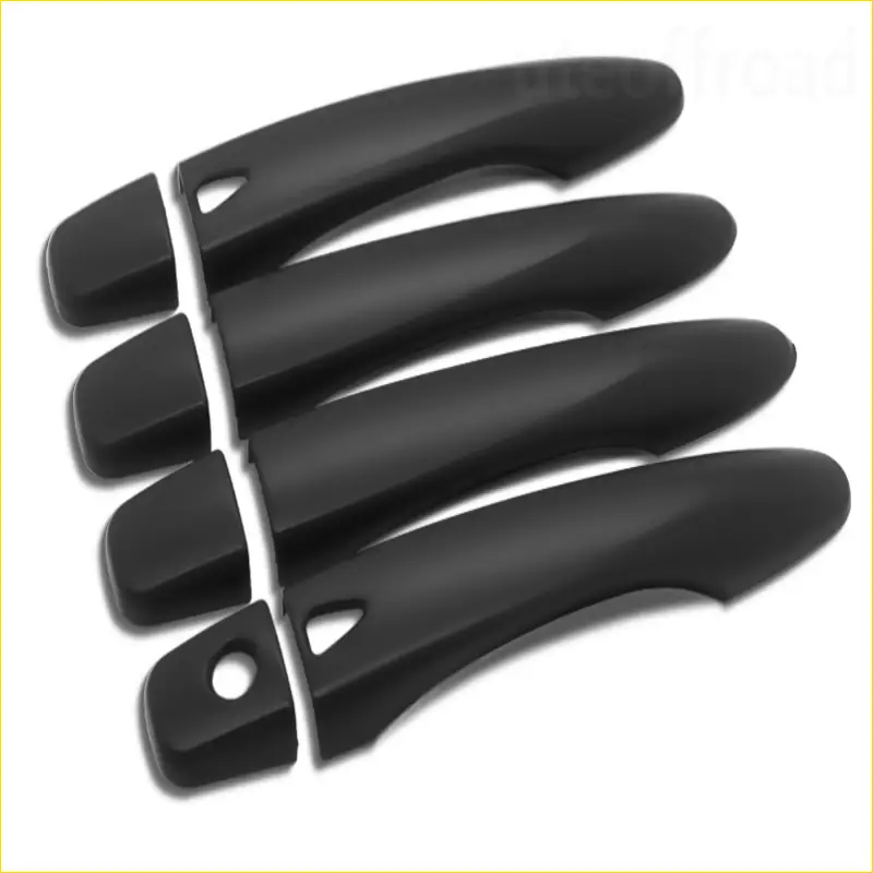 Door handle covers Nissan Navara NP300 2015-2020 Matte Black Smart key