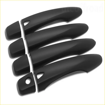 Door handle covers Nissan Navara NP300 2015-2020 Matte Black Smart key
