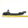 Black plastic door handle set for mitsubishi triton colt ka kb l200 strada strakar 1978-1986 with molded grip and mounting brackets