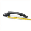 Black plastic door handle set for Mitsubishi Triton Colt KA KB L200 Strada Strakar 1978-1986 with smooth ergonomic grip and mounting brackets