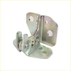Silver metal door hinge with latch and mounting holes for front upper left fit on dodge durango grand cherokee