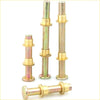 Gold-colored door hinge pin brass bushes with threaded ends and brass collars for nissan datsun 720 ute 1980-1986