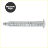 Silver metallic engine oil filter with threaded ends and cylindrical body for jeep wrangler 07-18 door hinge pins bushing kit