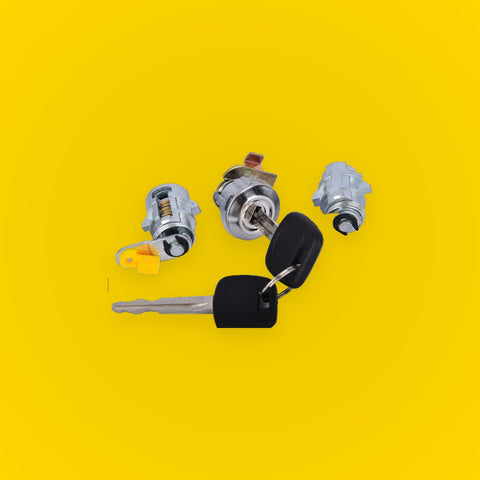 Door Lock & Key Ignition Barrel Set for Toyota Hilux RN85 LN106