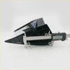 Black and chrome motorcycle headlight assembly with visible internal wiring shown from the back for toyota hilux mirrors