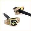 Black and gold door stopper 2pc with rubberized grip for toyota hilux 5th gen 1988-1997 automotive latch