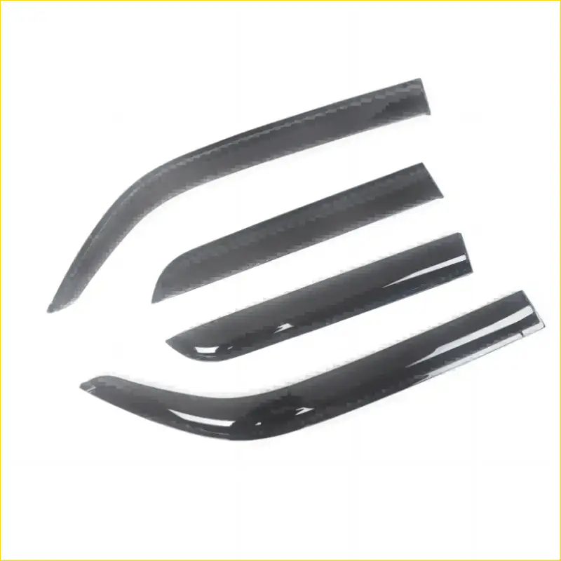 DOOR VISORS/ WINDOW MONSOONS Weather Shields Nissan Navara D40 - Monsoons