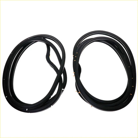 Black rubber door weatherstrip seals for nissan d21 pathfinder navara 1986-1997 automotive use