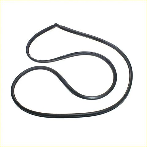 Black rubber door weatherstrip seal for Mazda b series B1600 B1800 1972-1977 to keep out drafts and moisture