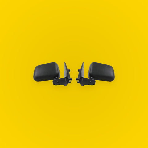 Door/Wing Mirror Black Manual Set for Toyota Hilux MK5 D4D 2.5TD 1997-2005