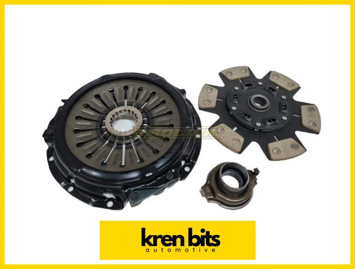 Drews Evo 4 5 6 Stage 5 Ceramic 6 Puk 240mm (Evo7 Kit With Flywheel Upgrade) 400Kw or 800Nm Kren Bits