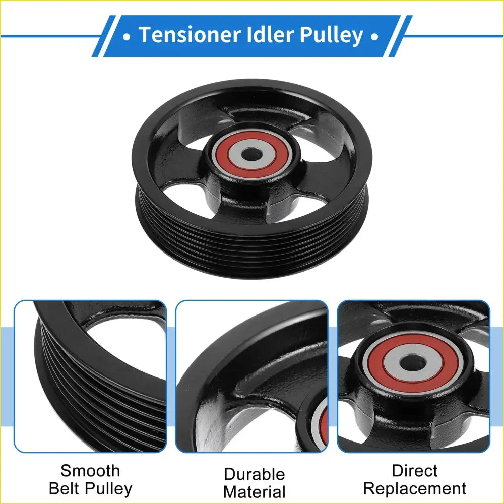 Drive Belt Idler Pulley for Toyota RAV4 (2006-2008) 1 x Quality - Engine