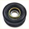 Black rubber drive shaft center bearing with metallic bearing assembly for Nissan D21 Navara 1985-1997