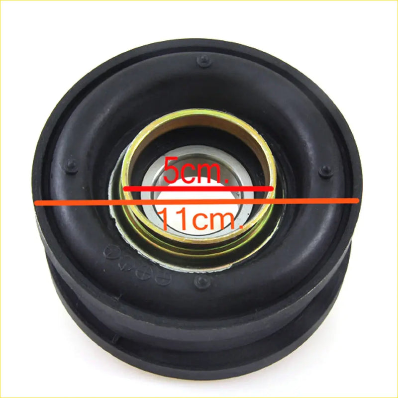 Black rubber drive shaft center bearing with metallic inner assembly for nissan datsun bluebird 810 910