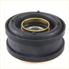 Black rubber drive shaft center bearing with brass inner ring and metallic bearing for nissan pathfinder terramax terrano 2wd