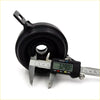 Black rubber engine mount for mazda b2200 1985-1998 measured 32.9 mm diameter with digital caliper