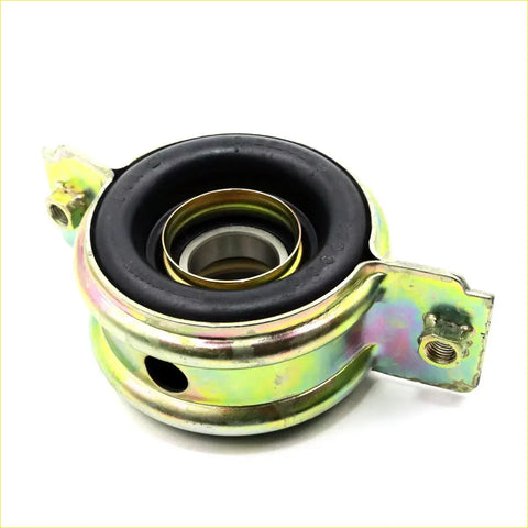 Metallic green and gold drive shaft center support bearing with black rubber seal for toyota hilux 2-door 1979-1983