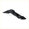 Driver side front headlight bracket for ford f150 2015–2017 in black plastic with molded contours and mounting holes